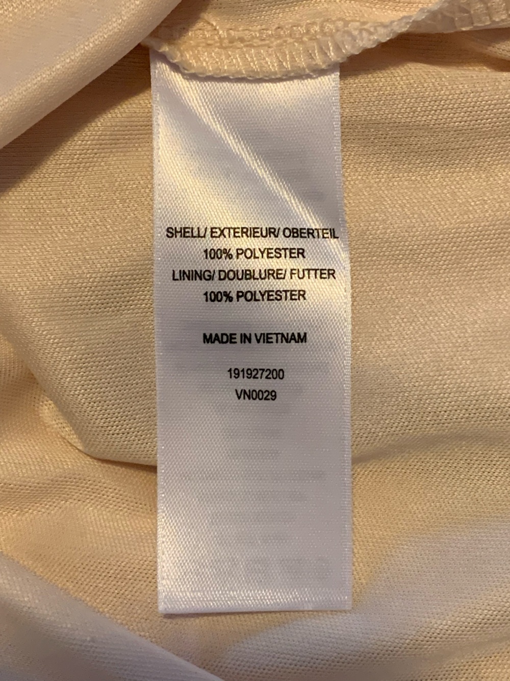 NWT Adrianna Papell Pink Blush One-Shoulder Chiffon Dress Size 4 - Picture 10 of 10